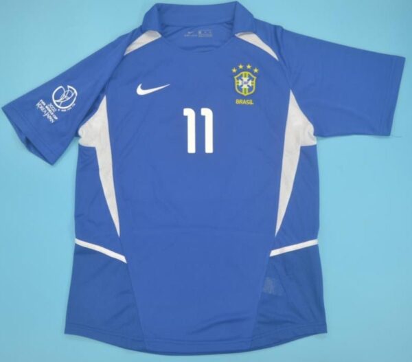 Brazil retro soccer Jersey World Cup 2002