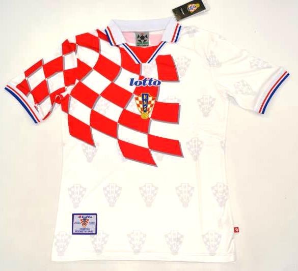 Croatia World cup 1998 retro soccer jersey