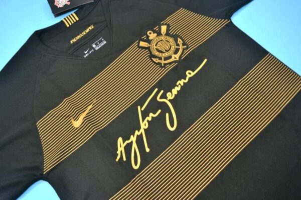 Corinthians Ayrton Senna soccer jersey 2018-2019