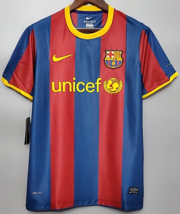 FC Barcelona retro soccer jersey 2010-2011