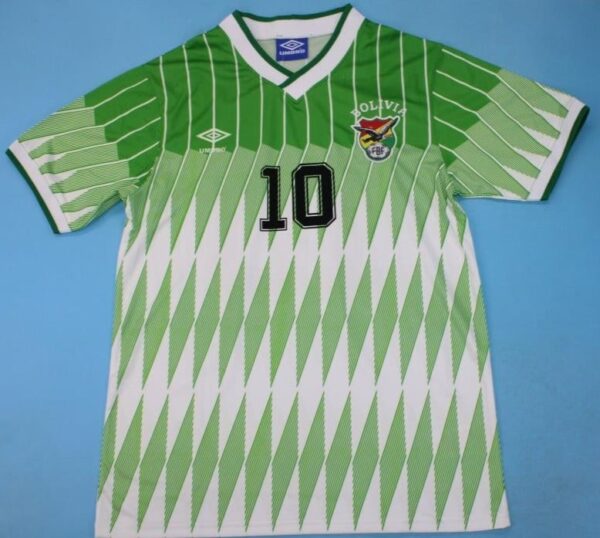 Bolivia national team retro soccer jersey 1993