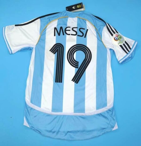 Argentina retro soccer jersey World Cup 2006