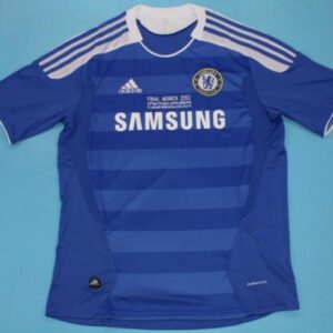 Chelsea FC retro soccer jersey Champions League 2012