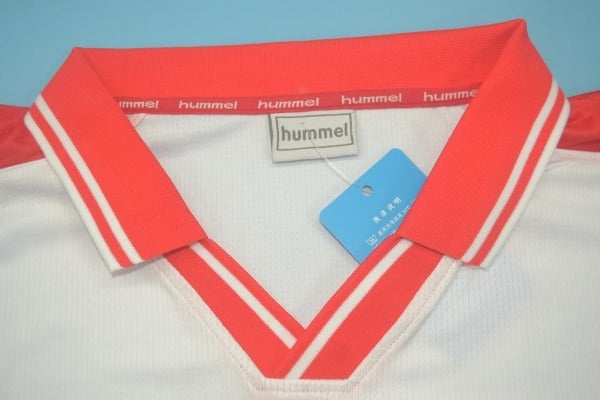 Denmark retro soccer jersey 1998