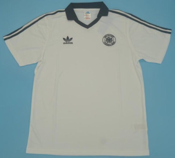 West Germany retro soccer jersey 1980