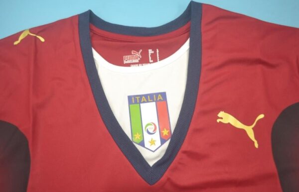 Italy goalkeeper retro soccer jersey WC 2006