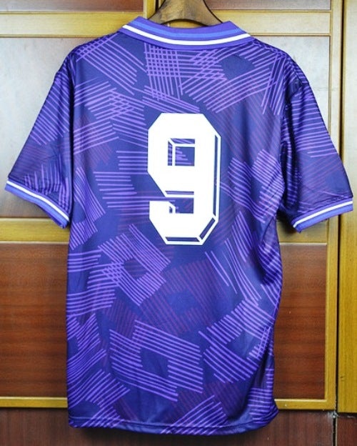 Fully-Customizable Name & Number Fiorentina 1992-1993 Away Shirt Kit Maglia Jersey Effenberg Batistuta Dunga Laudrup Gattuso Sizes S-XXL