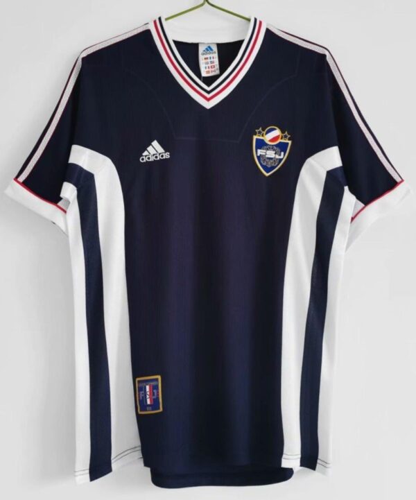 Yugoslavia retro soccer jersey World Cup 1998