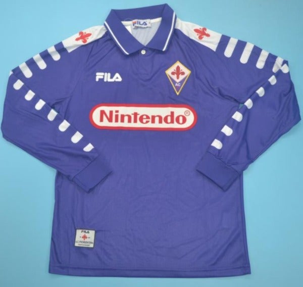 Fiorentina vintage soccer jersey 1998-1999