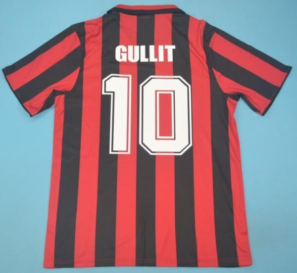 AC Milan retro soccer jersey 1989-1990
