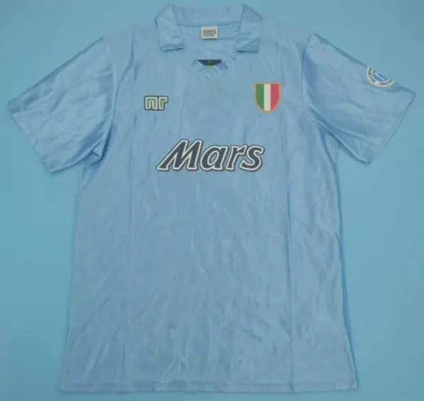 Napoli retro soccer jersey 1990-1991