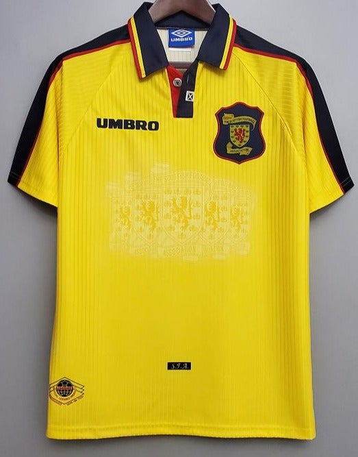 WC 1998 Scotland away soccer jersey