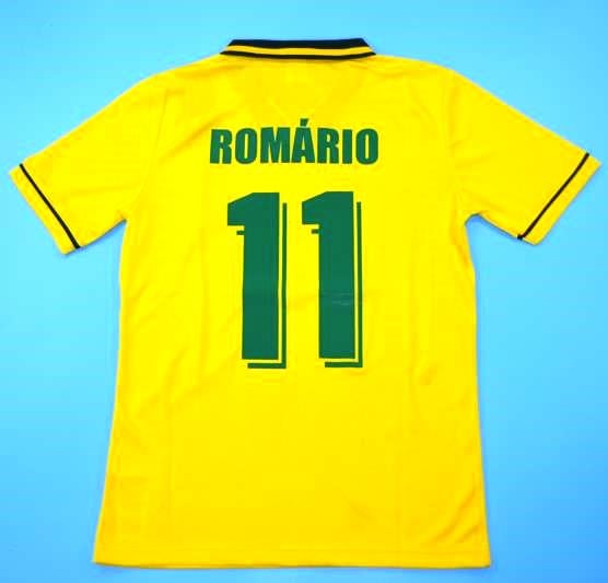 Camiseta Retro  Jersey Romario Brazil 1994 World Cup