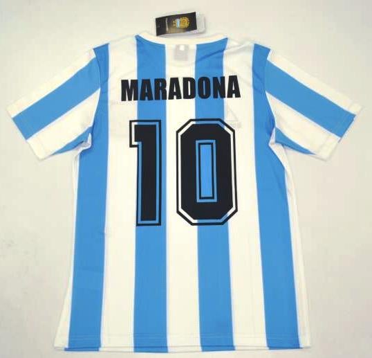 Argentina World cup 86 soccer jersey