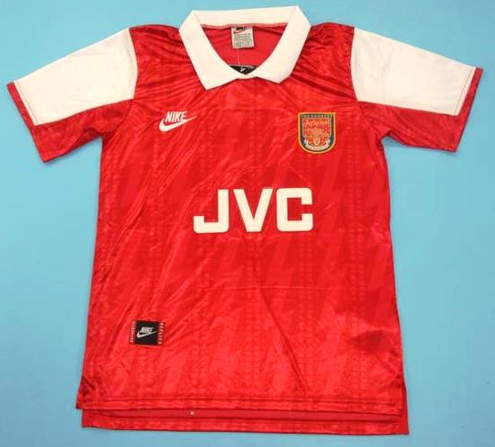 Arsenal retro soccer jersey 1994-1995