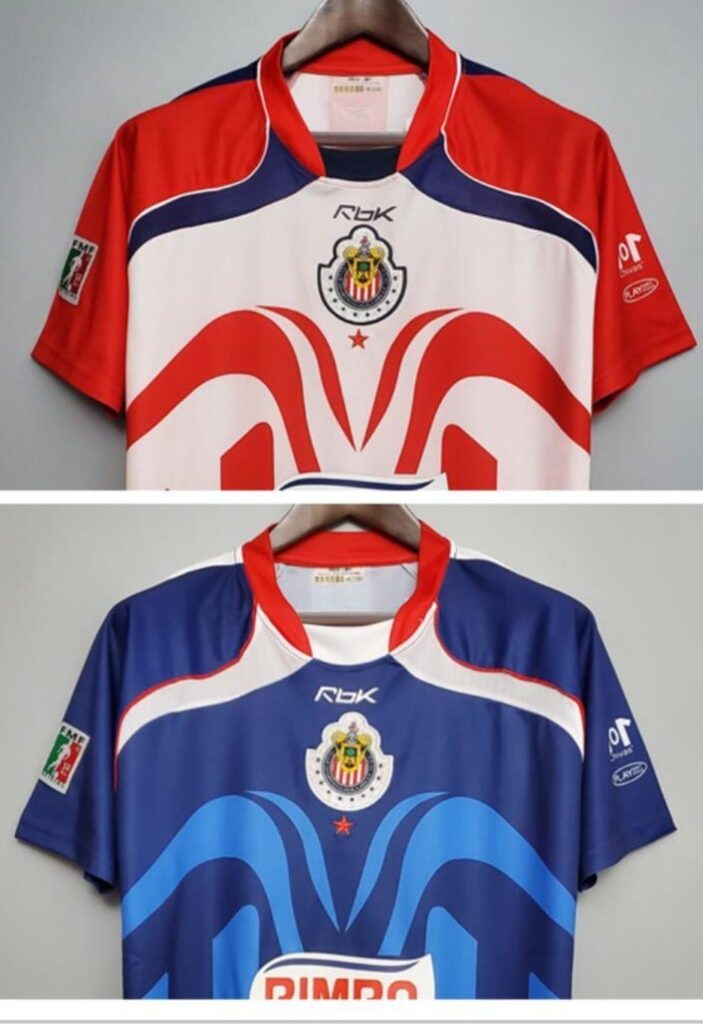 Chivas Guadalajara great retro soccer jersey 2006-2007