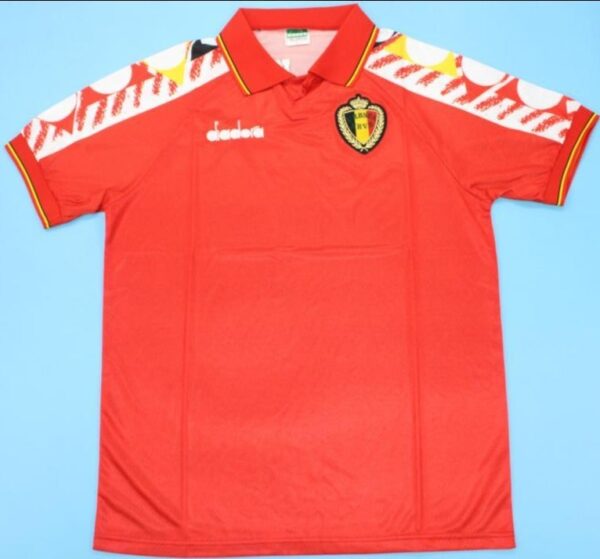 Belgium retro jersey World Cup 1994