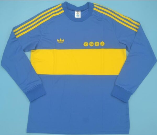 Boca Juniors retro soccer jersey 1981
