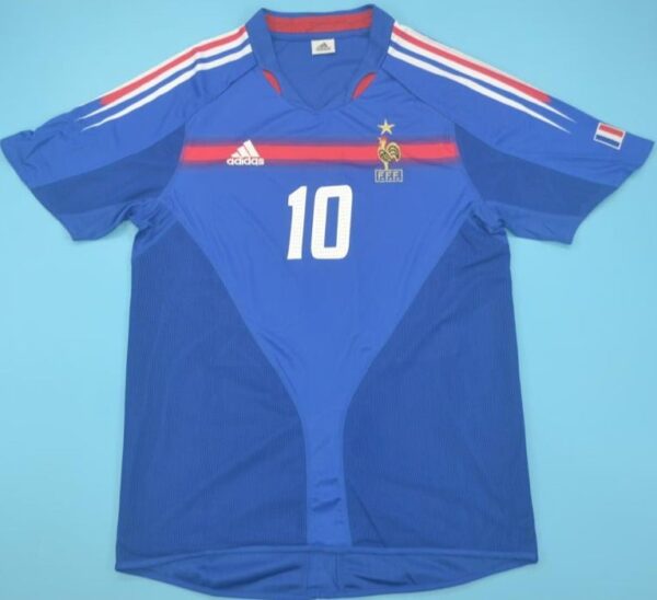 France national team football jersey Euro 2004
