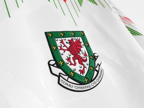 Wales retro soccer jersey 1990-1992