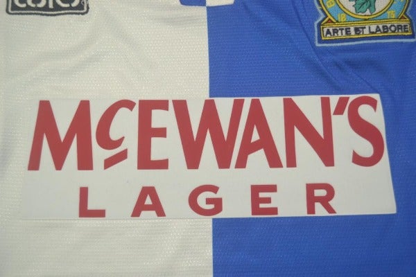 Blackburn Rovers retro soccer jersey 1994-1995