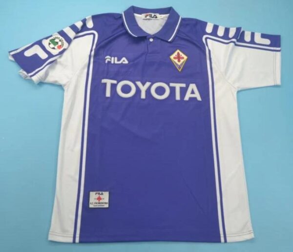 AC Fiorentina retro soccer jersey 1999-2000