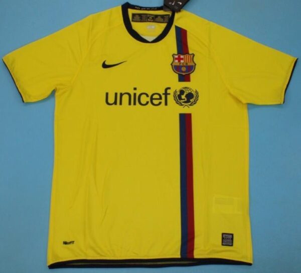 FC Barcelona retro soccer jersey 2008-2009