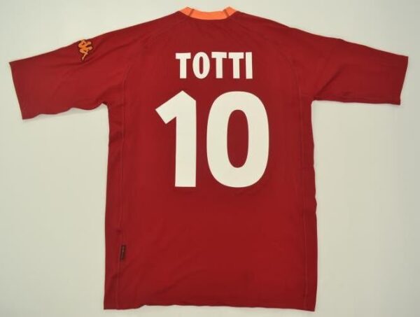 AS Roma retro soccer jersey 2000-2001