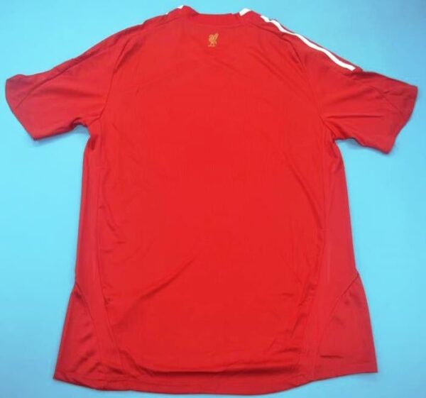 Liverpool 2008-2009 retro soccer jersey