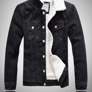 Vintage Jaraguar fleece denim jacket