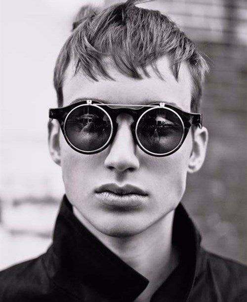Fashion vintage round punk Jaraguar sunglasses