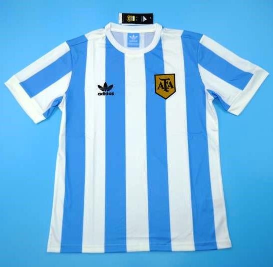 Argentina vintage soccer jersey World Cup 78