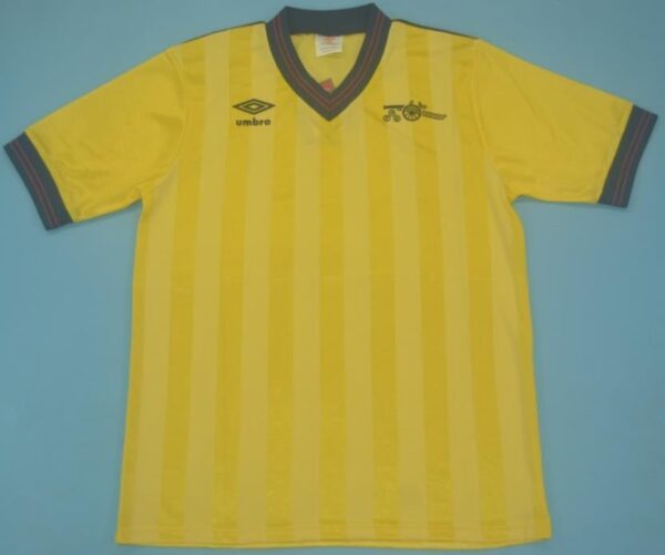 Arsenal retro soccer jersey 1985-1986
