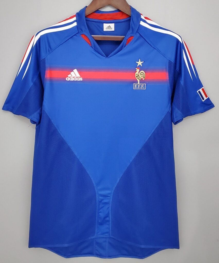 France national team football jersey Euro 2004