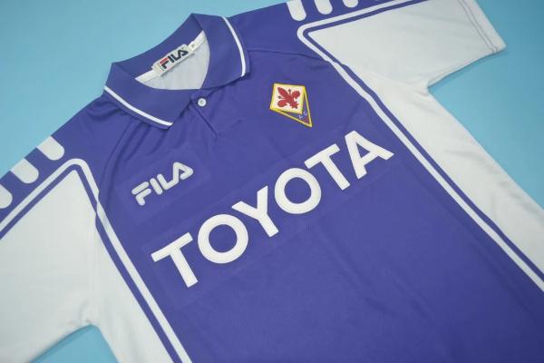 AC Fiorentina retro soccer jersey 1999-2000