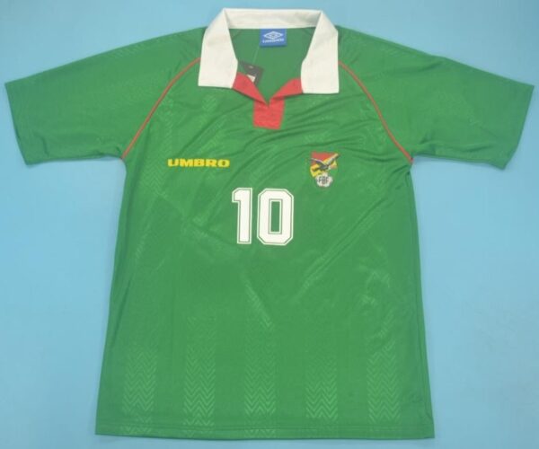 Bolivia national team soccer jersey WC 1994