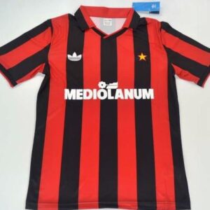AC Milan retro soccer jersey 1991-1992