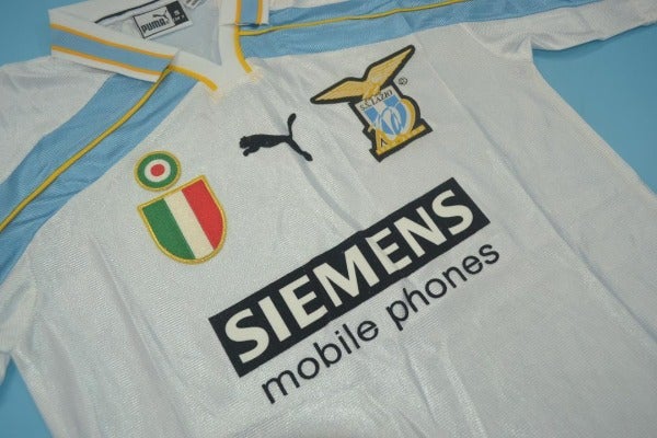 Lazio Rome rétro soccer jersey 2000-2001