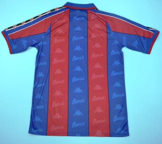 FC Barcelona retro soccer jersey 96-97