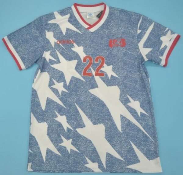 USA national team soccer jersey WC 94