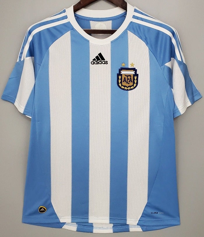 Argentina national team retro soccer jersey 2010