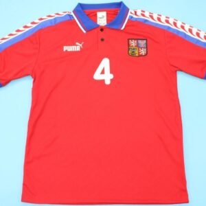 Czech Republic retro soccer jersey Euro 96