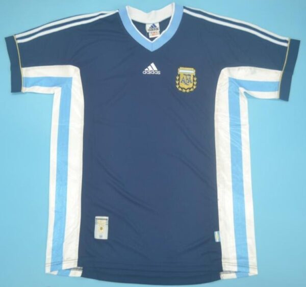 Argentina national team soccer jersey World Cup 98