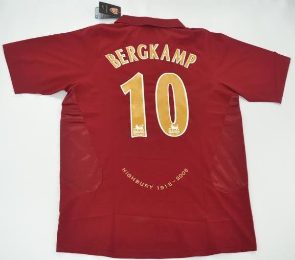 Arsenal retro soccer jersey 2005-2006
