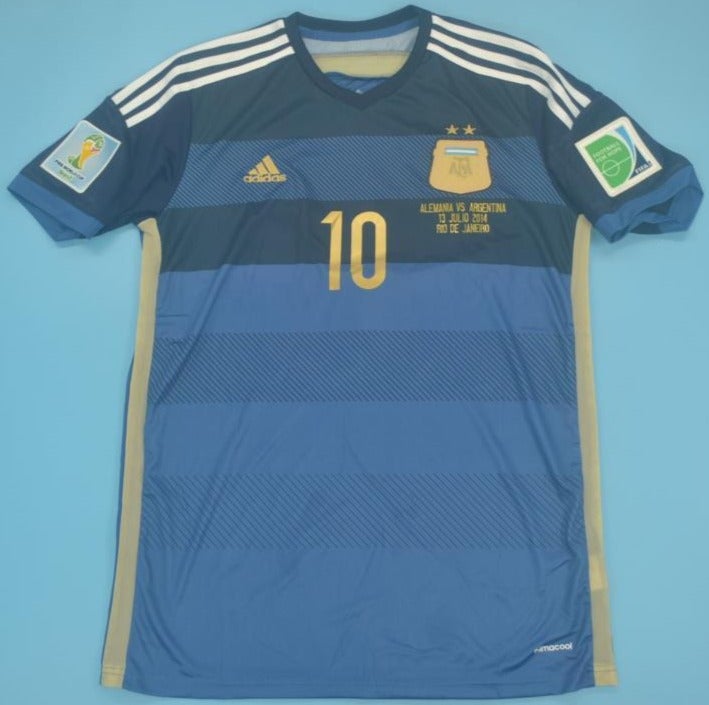 Argentina world cup final 2014 soccer jersey