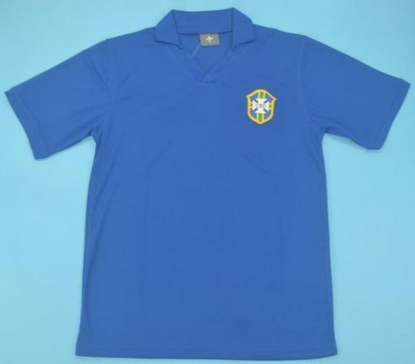Brazil retro soccer jersey 1958