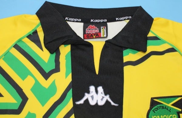 Jamaica retro soccer jersey WC98