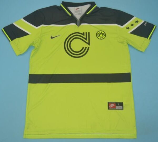 Borussia Dortmund retro soccer jersey 1996-1997