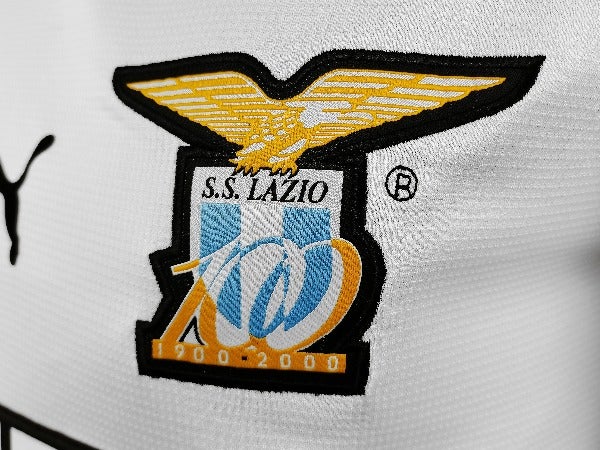 Lazio Rome rétro soccer jersey 2000-2001