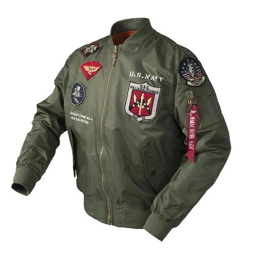 US navy top gun bomber jacket